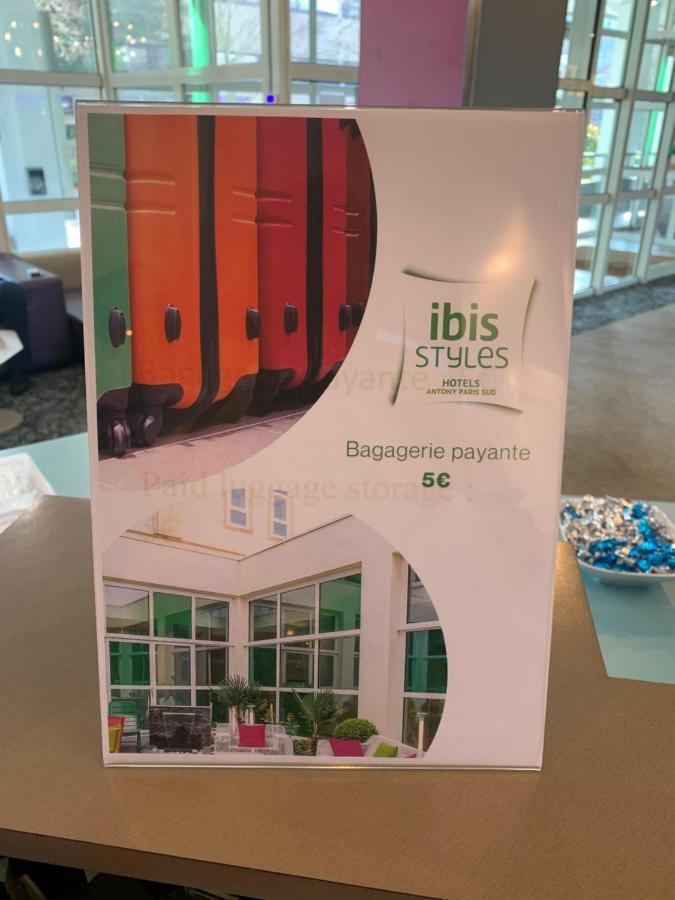 Hotel Ibis Styles Antony Paris Sud Exterior foto